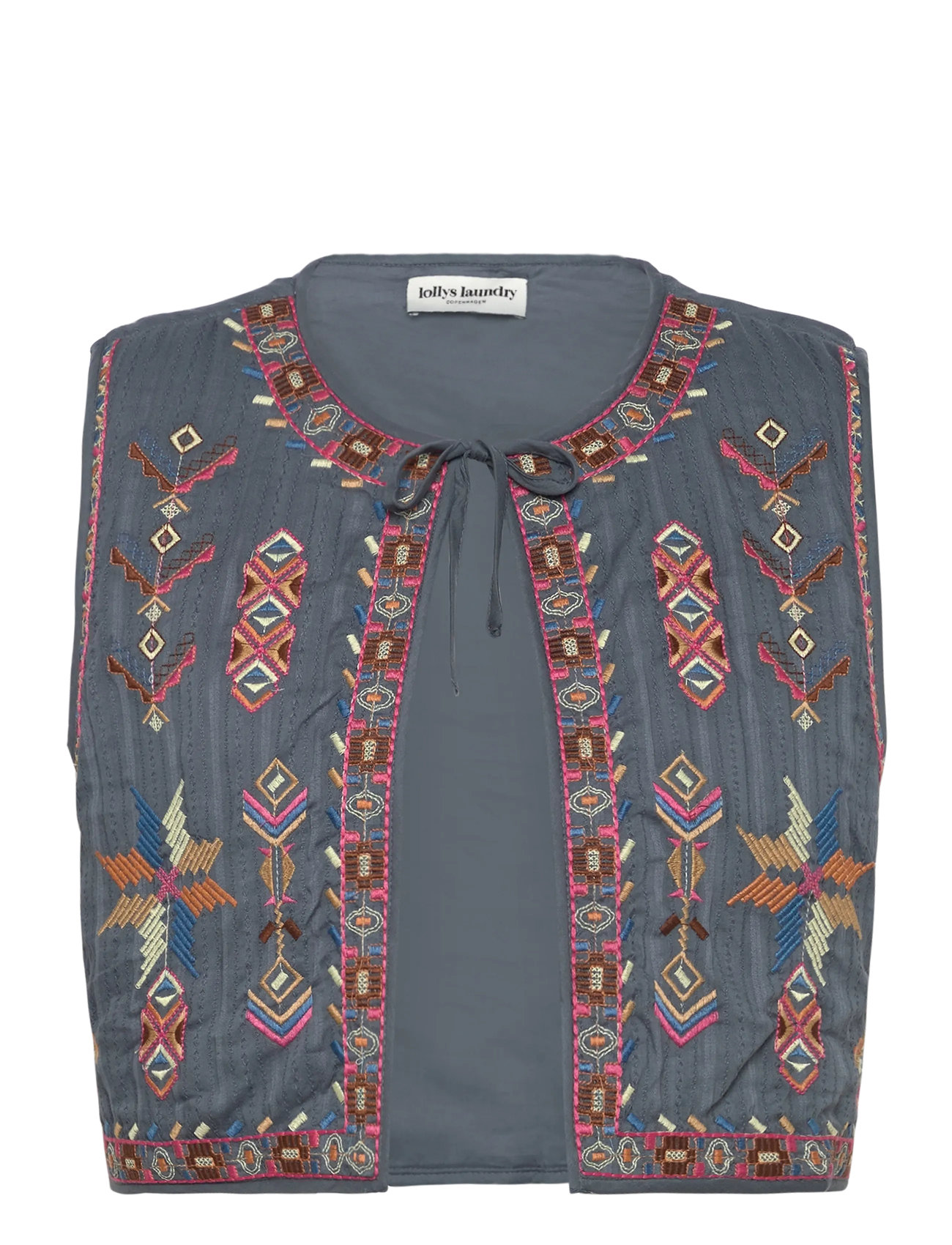 Lollys Laundry Ilsall Vest, XS, Blue, Veste > Strikkede Veste, Dame