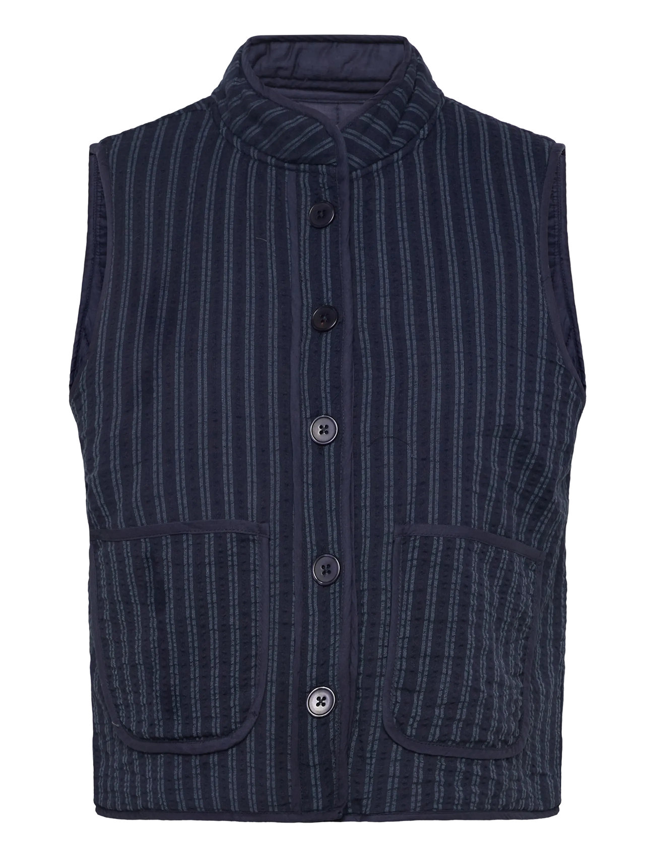 LOLLYS LAUNDRY Cairoll Quilted Vest Navy - XXL - Damen