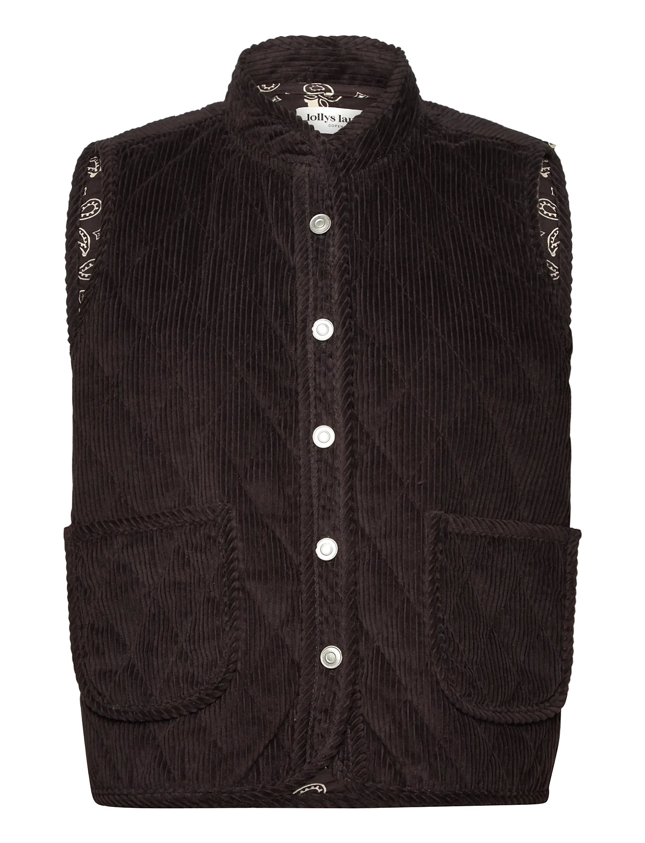 Lollys Laundry Cairoll Vest, XL, Brown, Veste > Quiltede Veste, Dame