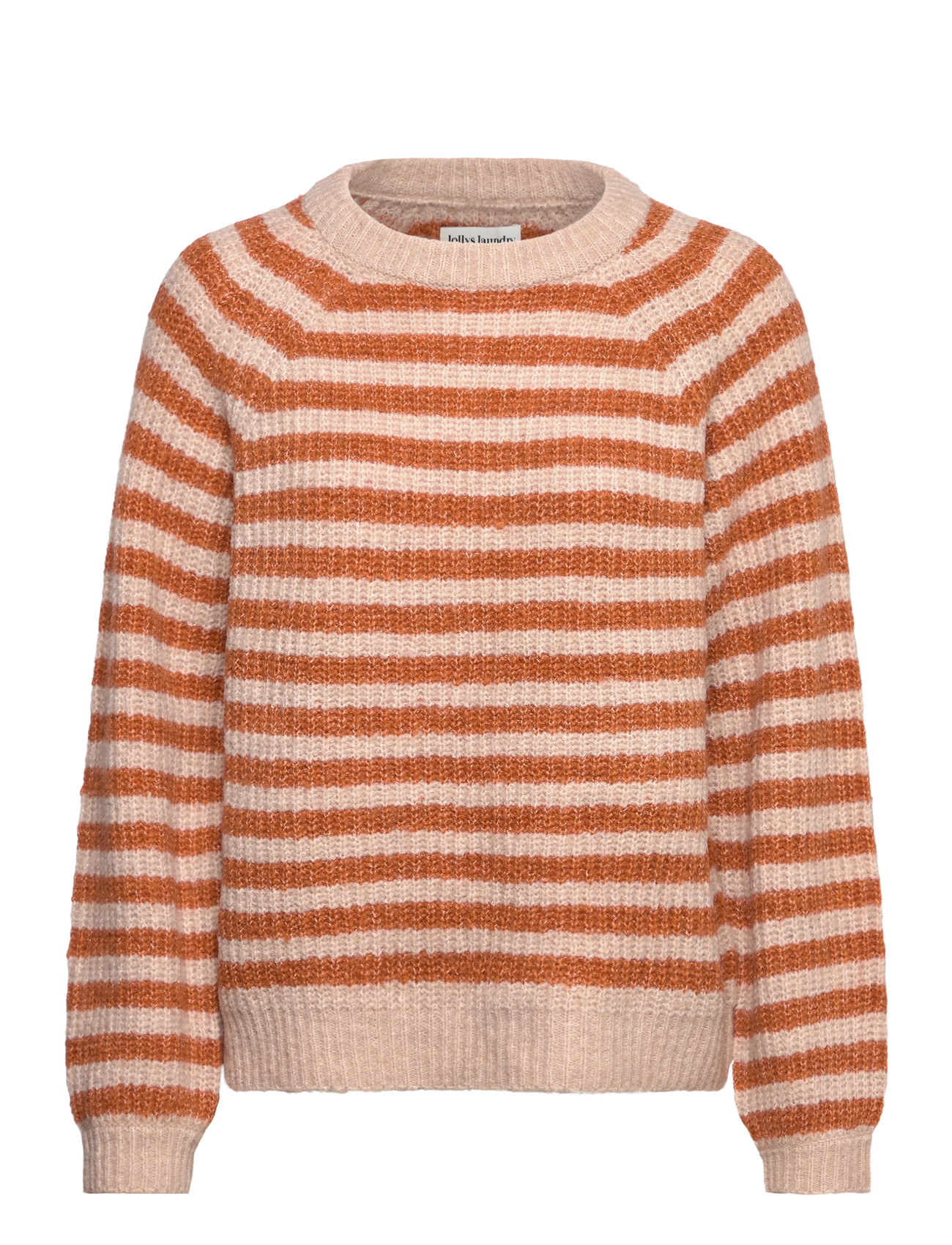 LOLLYS LAUNDRY Binall Knit Jumper Ls Orange - XS - Damen