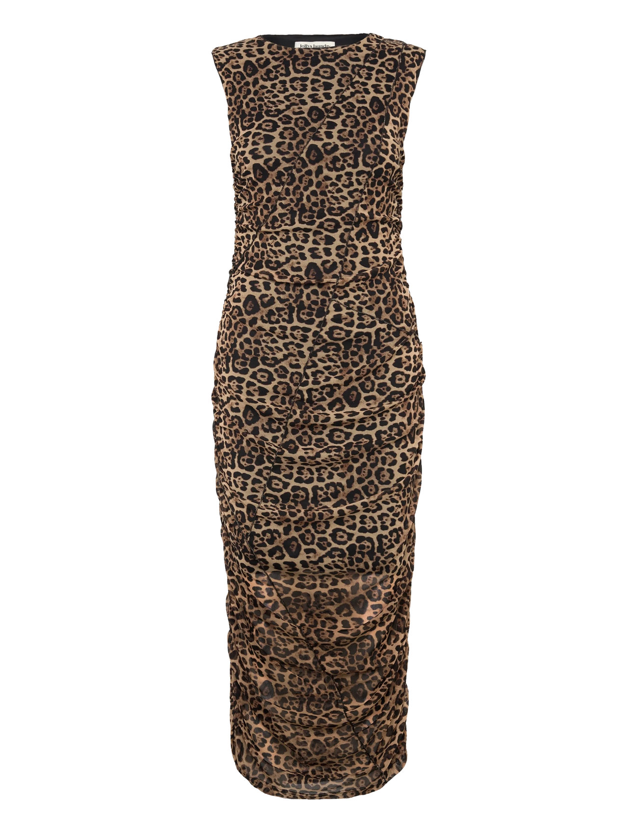 Lollys Laundry Lolumaxi Dress Sl, XS, Brown, Kjoler > Maxikjole, Dame