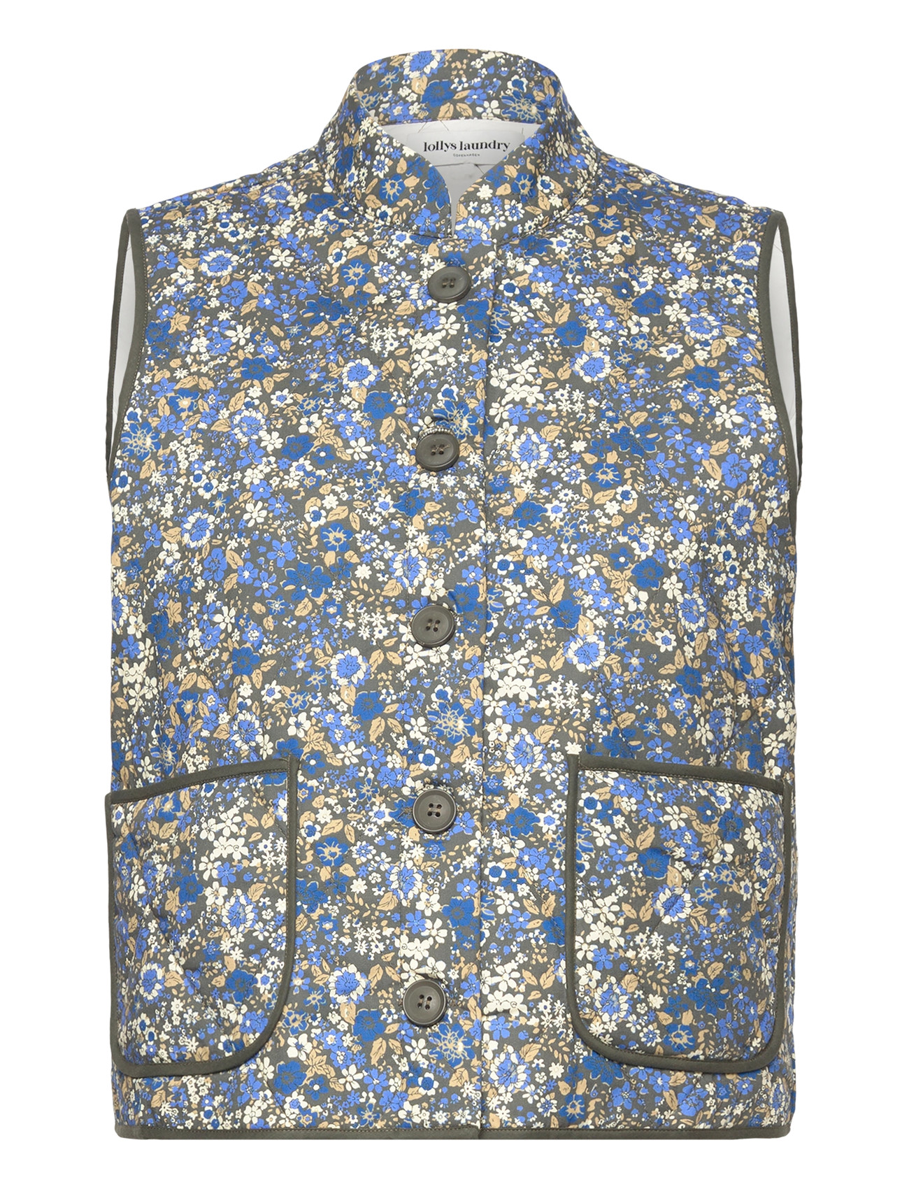 LOLLYS LAUNDRY Cairoll Quilted Vest Patterned - S - Damen
