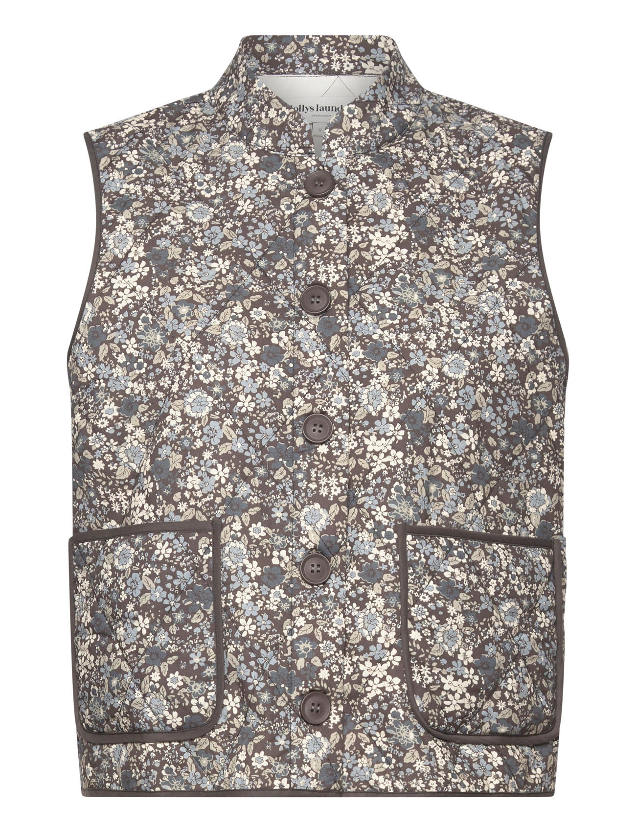 LOLLYS LAUNDRY Cairoll Quilted Vest Patterned - XXL - Damen