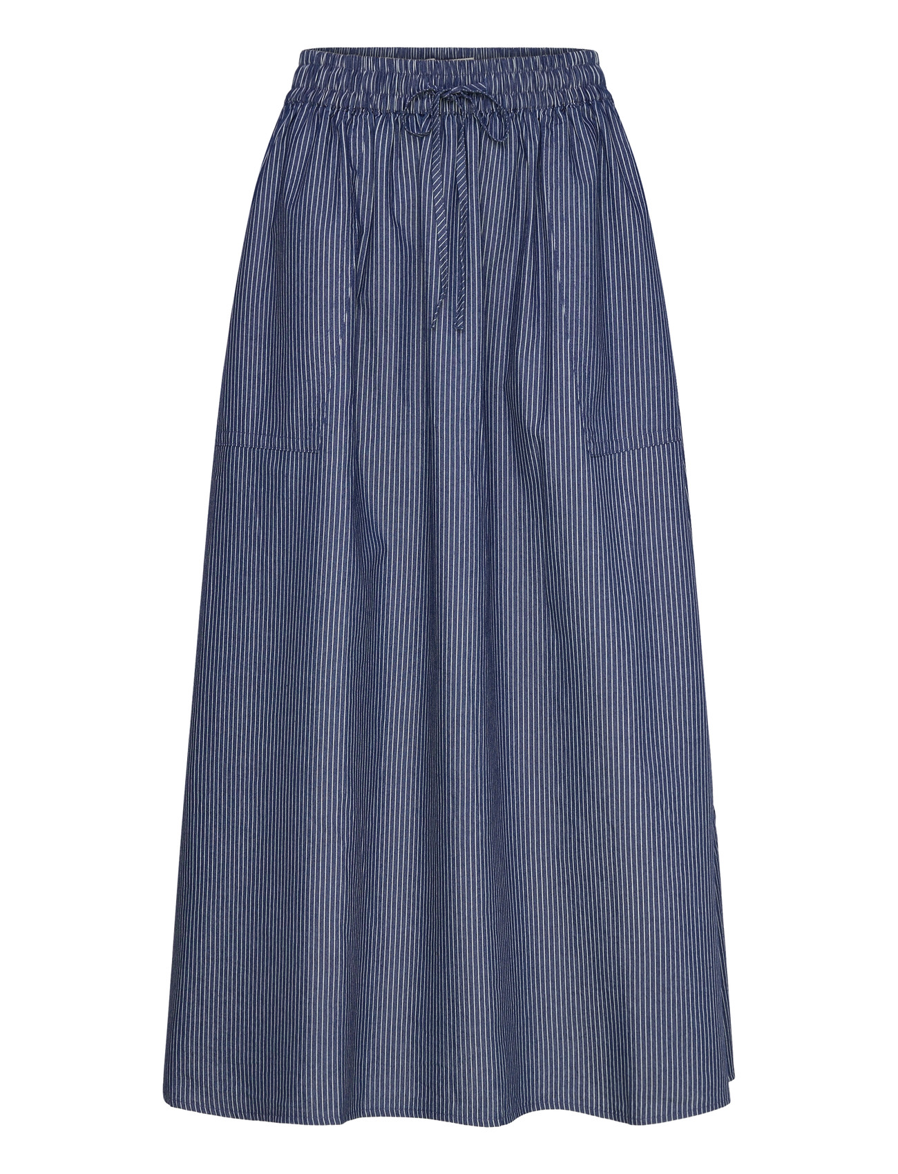 Lollys Laundry Akanell Maxi Skirt, XS, Navy, Nederdele > Maxi Nederdele, Dame