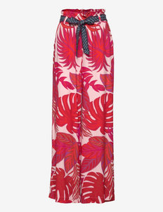 Vicky Pants - spodnie proste - 74 flower print