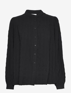 Nicky Shirt - blouses met lange mouwen - black