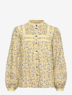 Tulia Shirt - blouses met lange mouwen - 74 flower print