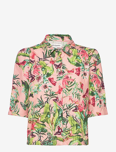 Bono Shirt - kortærmede skjorter - 74 flower print