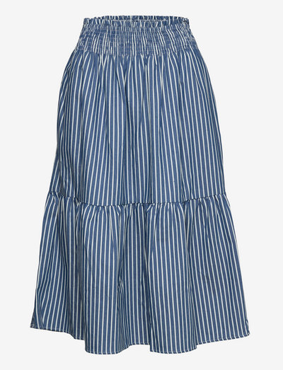 Tanya Skirt - midi nederdele - stripe