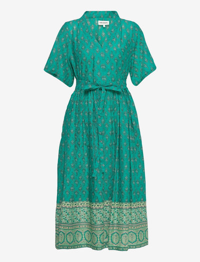 Sumia Dress - sukienki do kolan i midi - green
