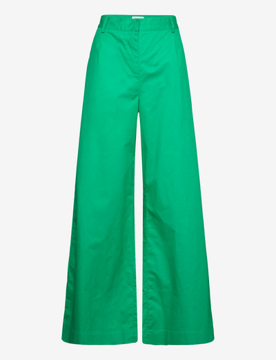 Birch Pants - wide leg trousers - 40 green
