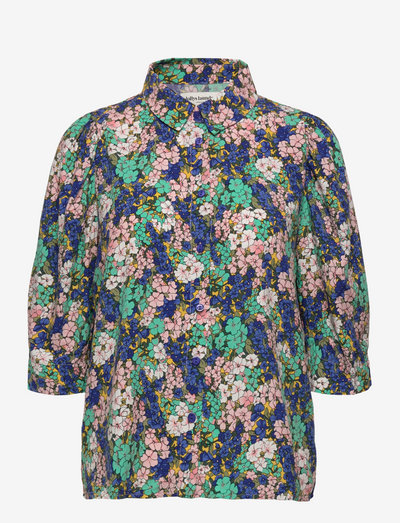 Bono Shirt - long sleeved blouses - flower print