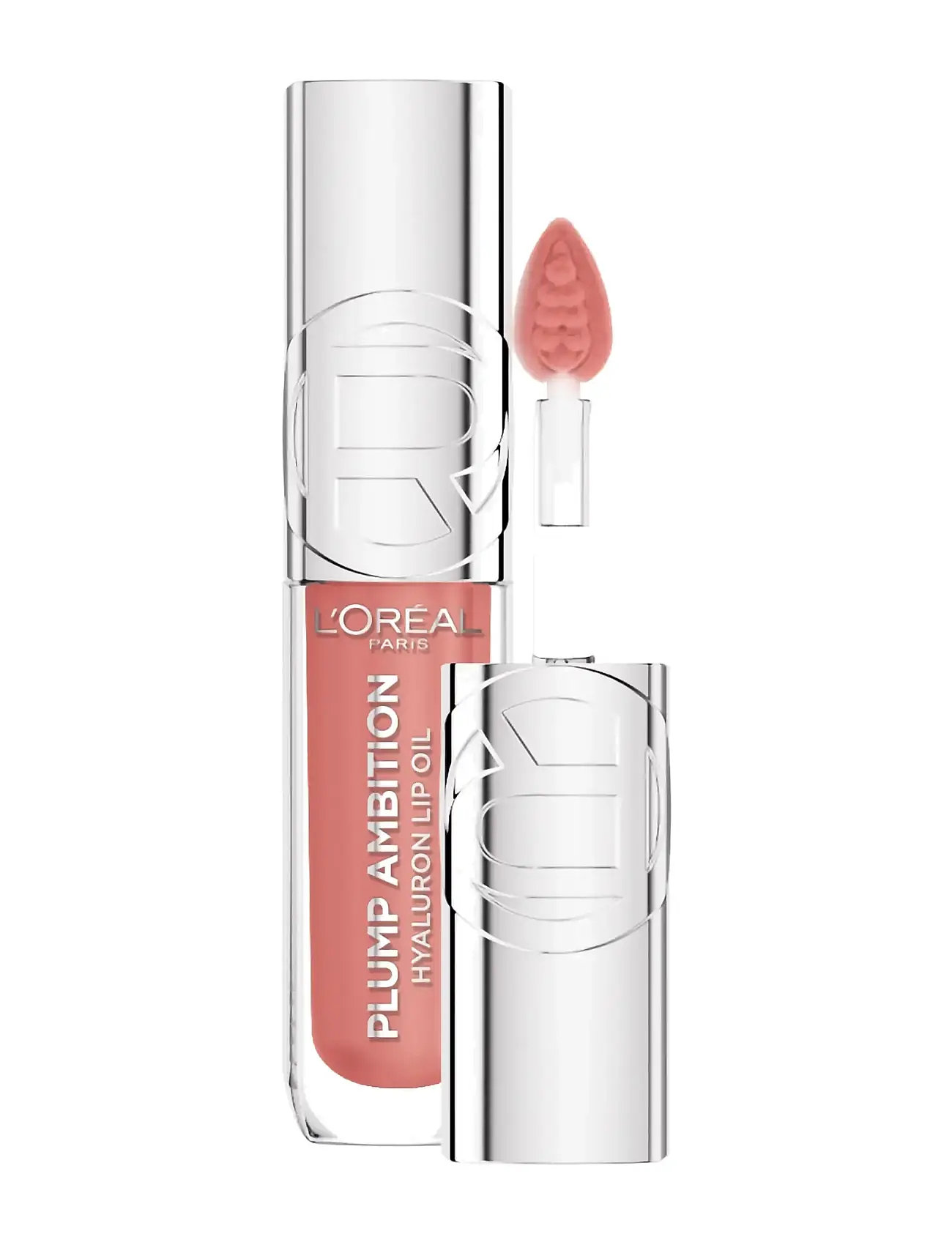 L'Oréal Paris L'oréal Paris Plump Ambition Hyaluron Lip Oil Läppolja 601 Worth It 5 ml, 5 ml, Pink, Læber > Plumpers & Fillers, Dame