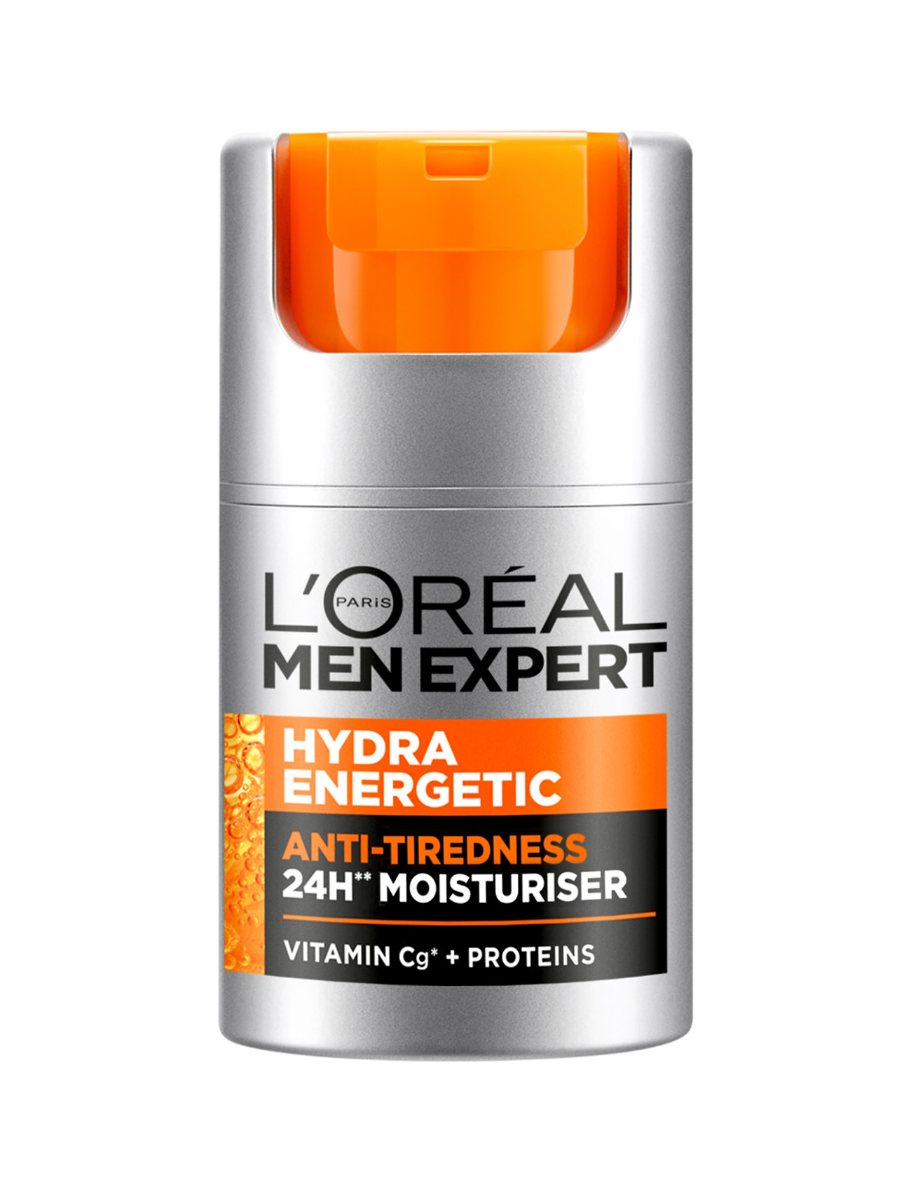 L'oréal Paris Men Expert Hydra Energetic 24H Anti-Tiredness Moisturiser 50 Ml Fugtighedscreme Ansigtscreme Hudpleje Nude L'Oréal Paris
