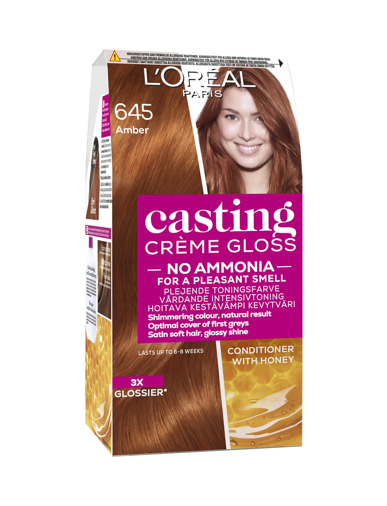 L'oréal Paris Casting Creme Gloss 645 Ambre Beauty Women Hair Care Color Treatments Nude L'Oréal Paris