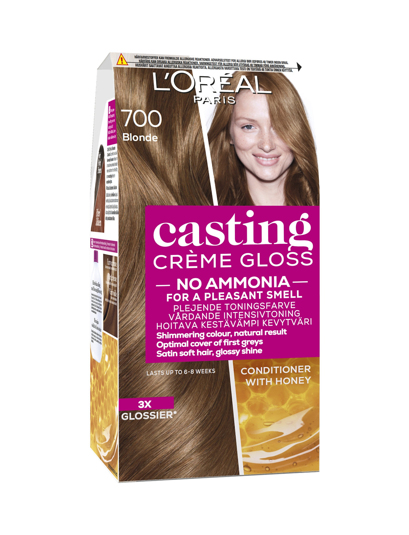 L'oréal Paris Casting Creme Gloss 700 Blonde Beauty Women Hair Care Color Treatments Nude L'Oréal Paris