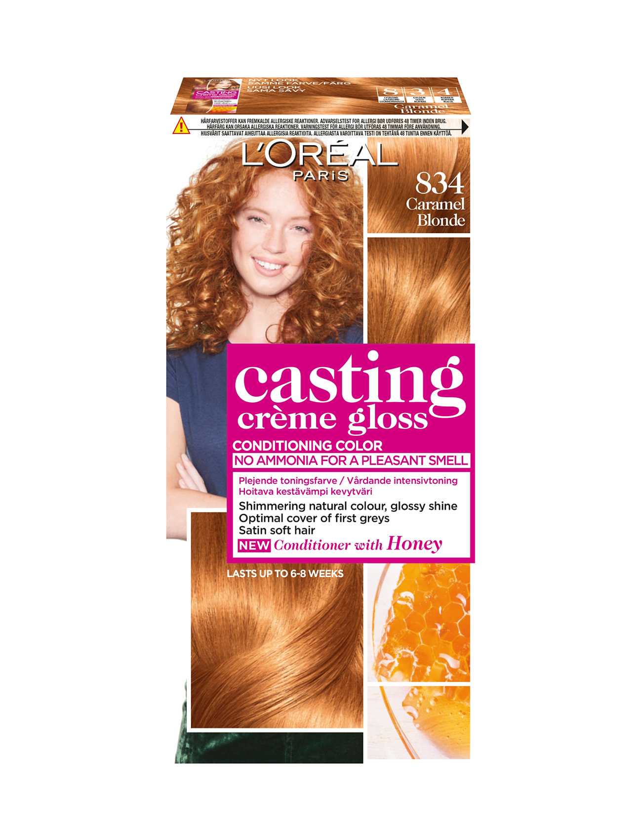 L'oréal Paris Casting Creme Gloss Blonde 834 Caramel Blonde L'Oréal Paris Nude