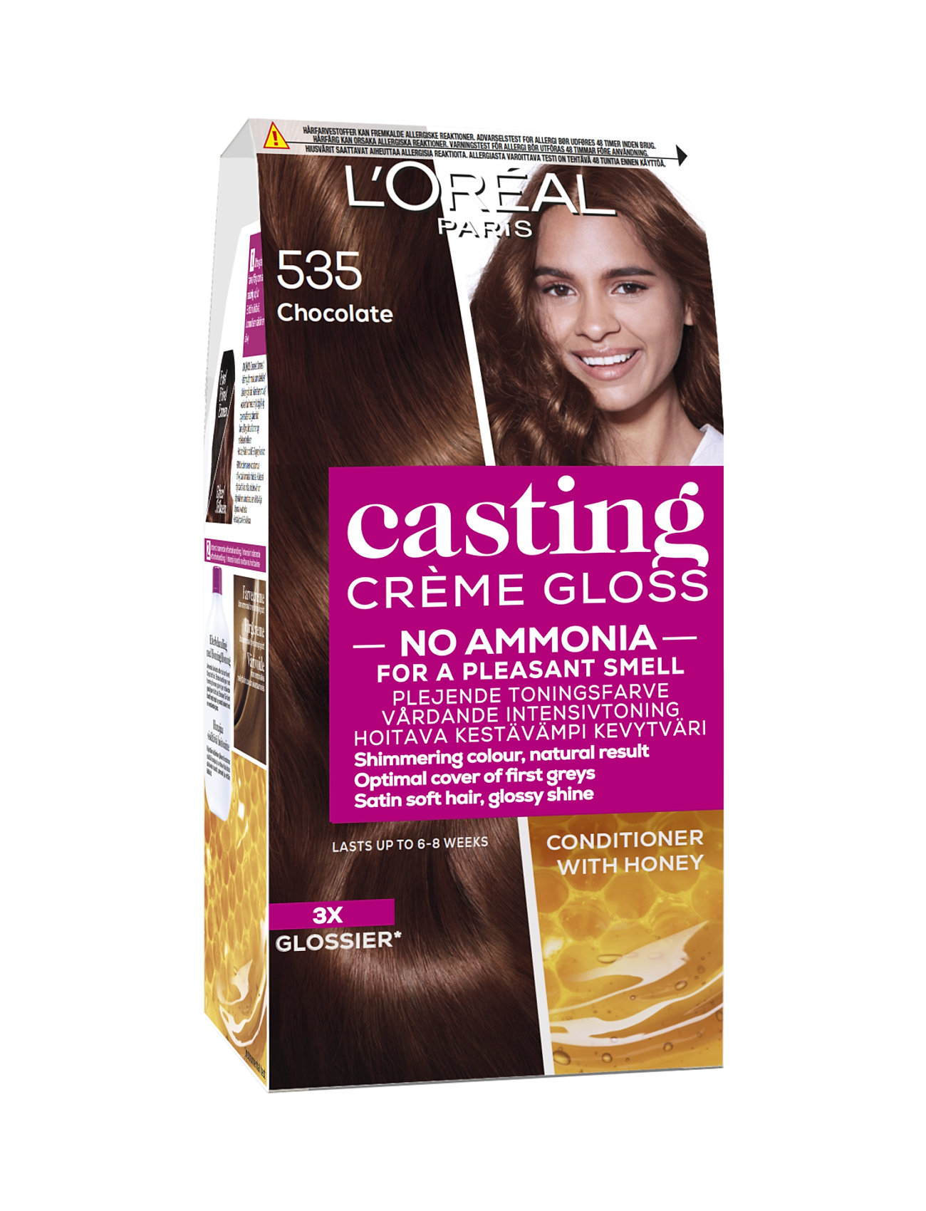 L'oréal Paris Casting Creme Gloss 535 Chocolate Beauty Women Hair Care Color Treatments Nude L'Oréal Paris