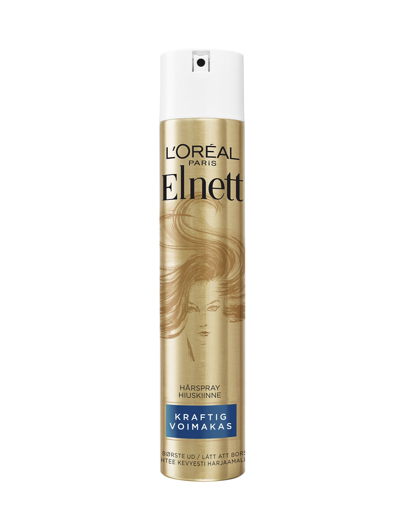 L'oréal Elnett Strong Hairspray 250Ml Hårspray Mousse Nude L'Oréal Paris