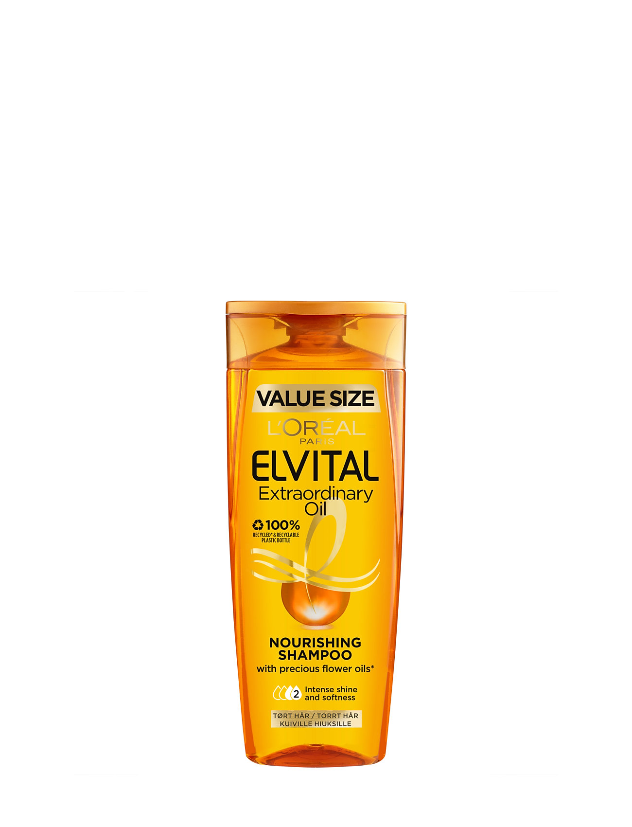 L'oréal Paris Elvital Extraordinary Oil Precious Flower Oils Shampoo 400Ml Shampoo Nude L'Oréal Paris