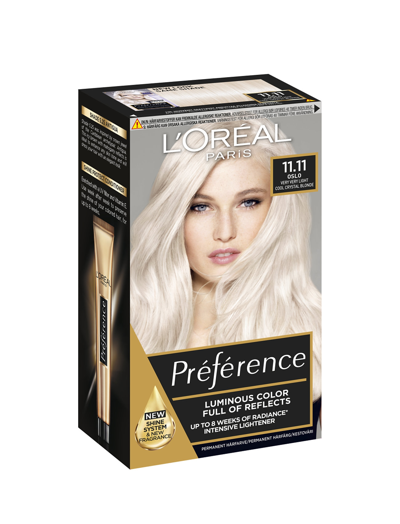 L'oréal Paris Préférence 11,11 Ultra Light Silver Beauty Women Hair Care Color Treatments Nude L'Oréal Paris