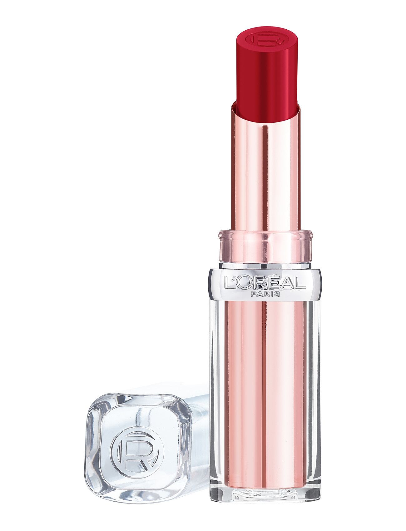 L'oréal Paris Glow Paradise Balm-In-Lipstick 350 Rouge Paradise Læbestift Makeup Red L'Oréal Paris