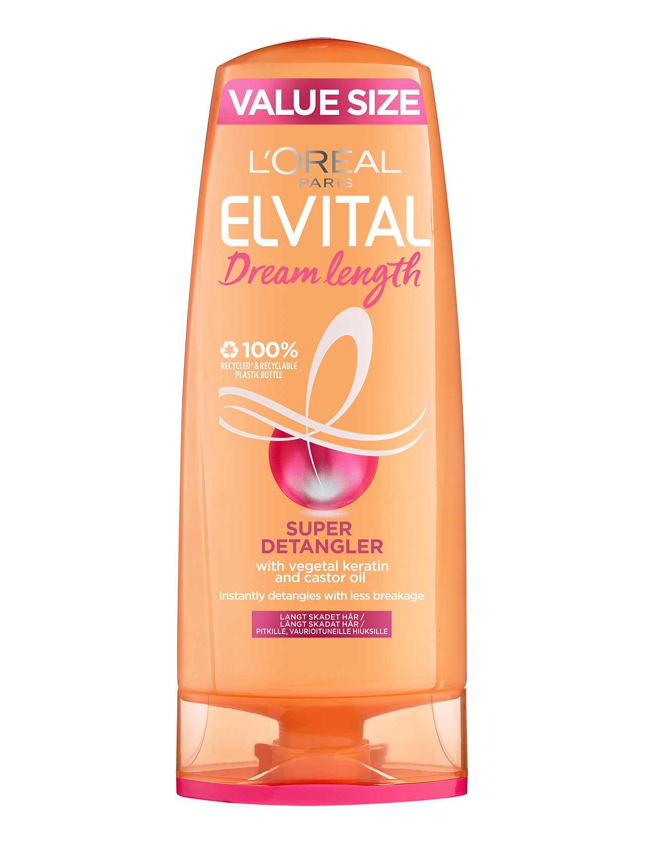 L'oréal Paris Elvital Dream Length Conditi R 400Ml Conditi R Balsam Nude L'Oréal Paris