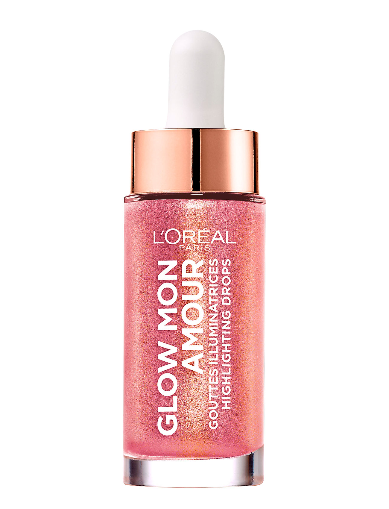 Wake Up And Glow Droplet Highlighter Contour Makeup Pink L'Oréal Paris