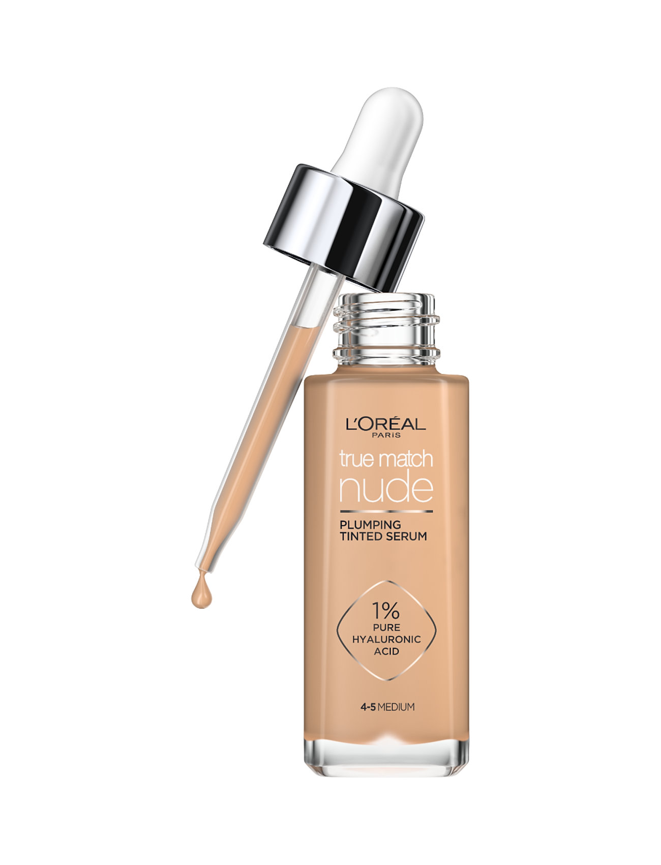 L'Oréal Paris L'oreal Paris True Match Nude Plumping Tinted Serum 4-5 Medium 30 Ml