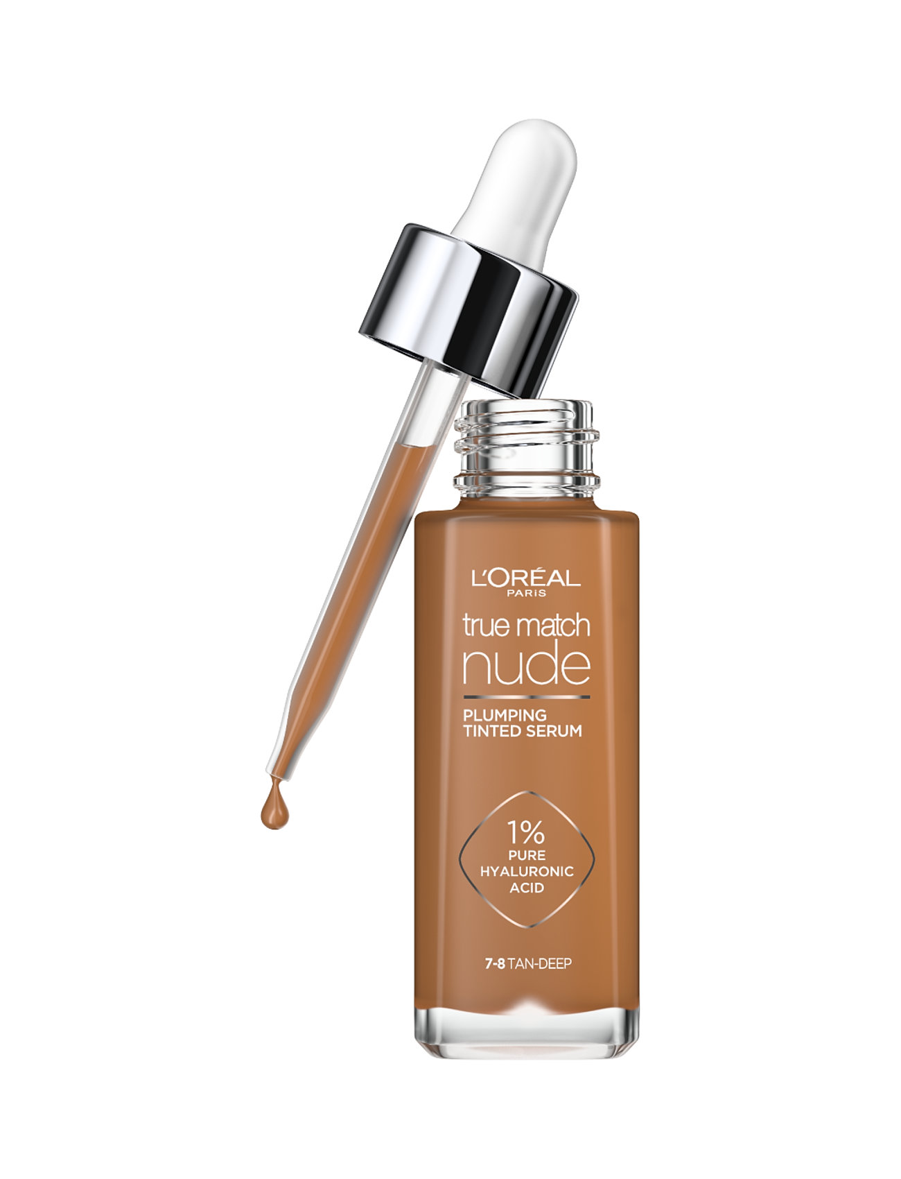 L'Oréal Paris L'oréal Paris True Match Nude Plumping Tinted Serum 7-8 Tan Deep 30 Ml