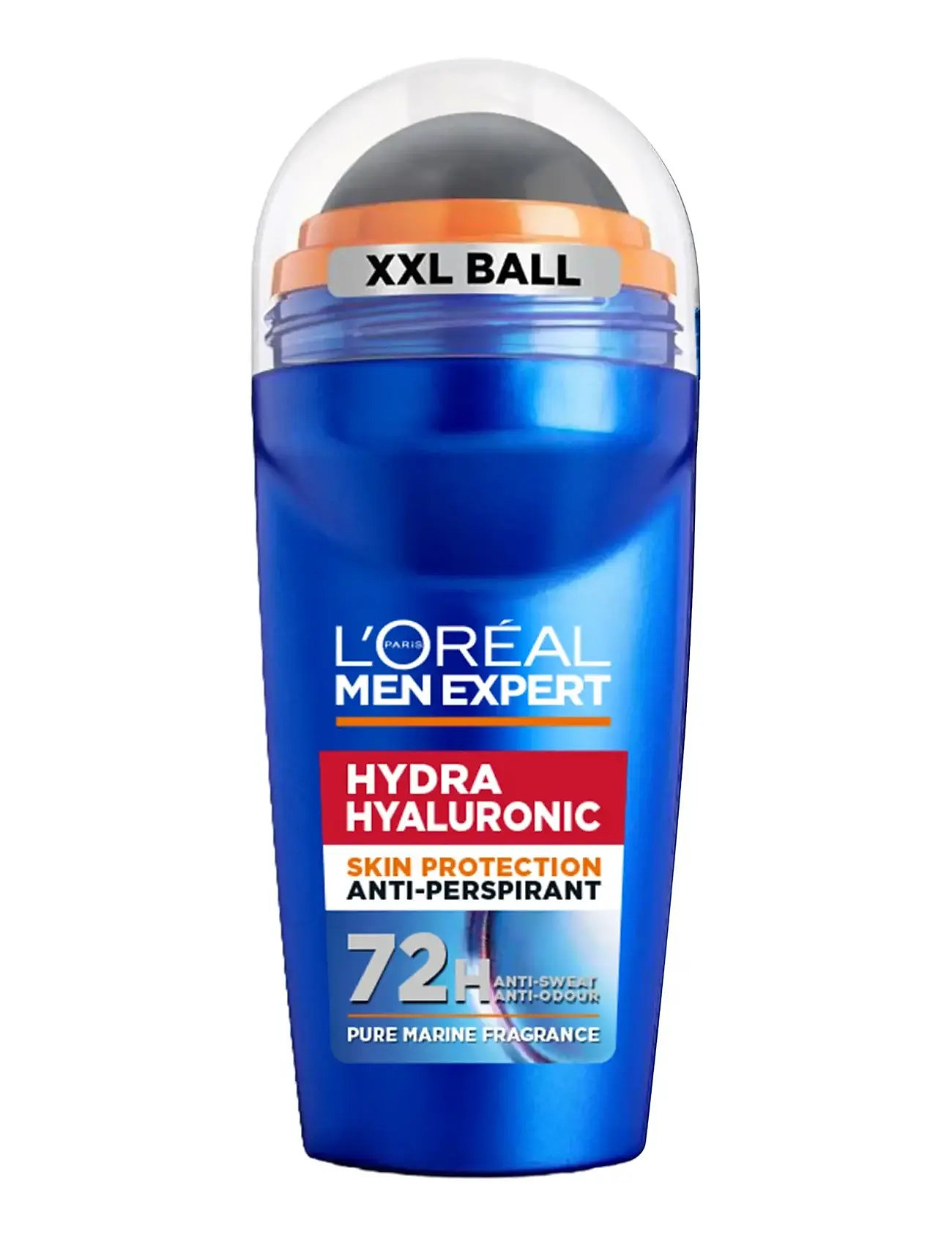 L'Oréal Paris L'oréal Paris Men Expert Hydra Hyaluronic Deodorant Roll On For Normal Skin 50 ml, 50 ml, Nude, Deodoranter > Roll-On, Herre