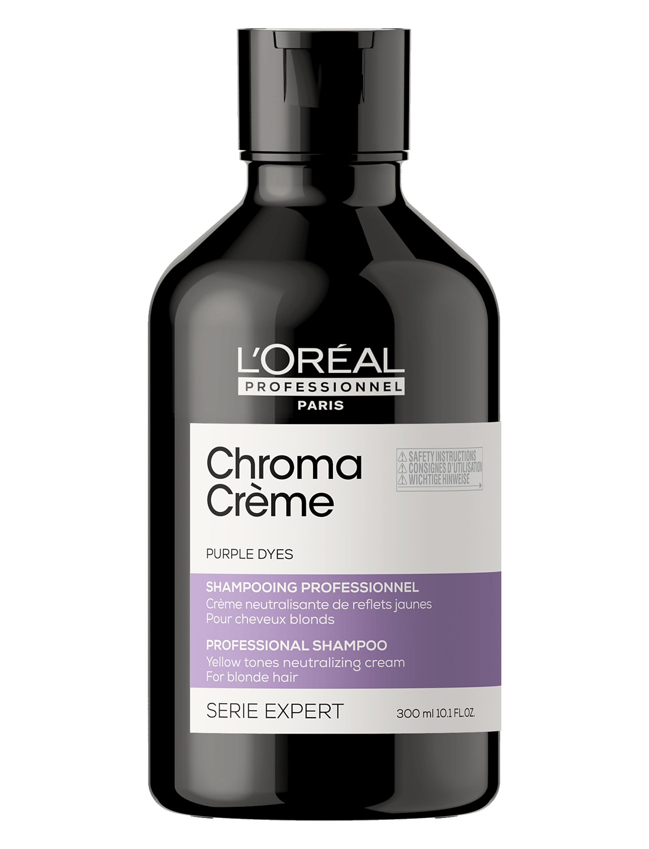 L'oréal Professionnel Chroma Crème Purple Shampoo 300Ml Beauty Women Hair Care Silver Shampoo Nude L'Oréal Professionnel