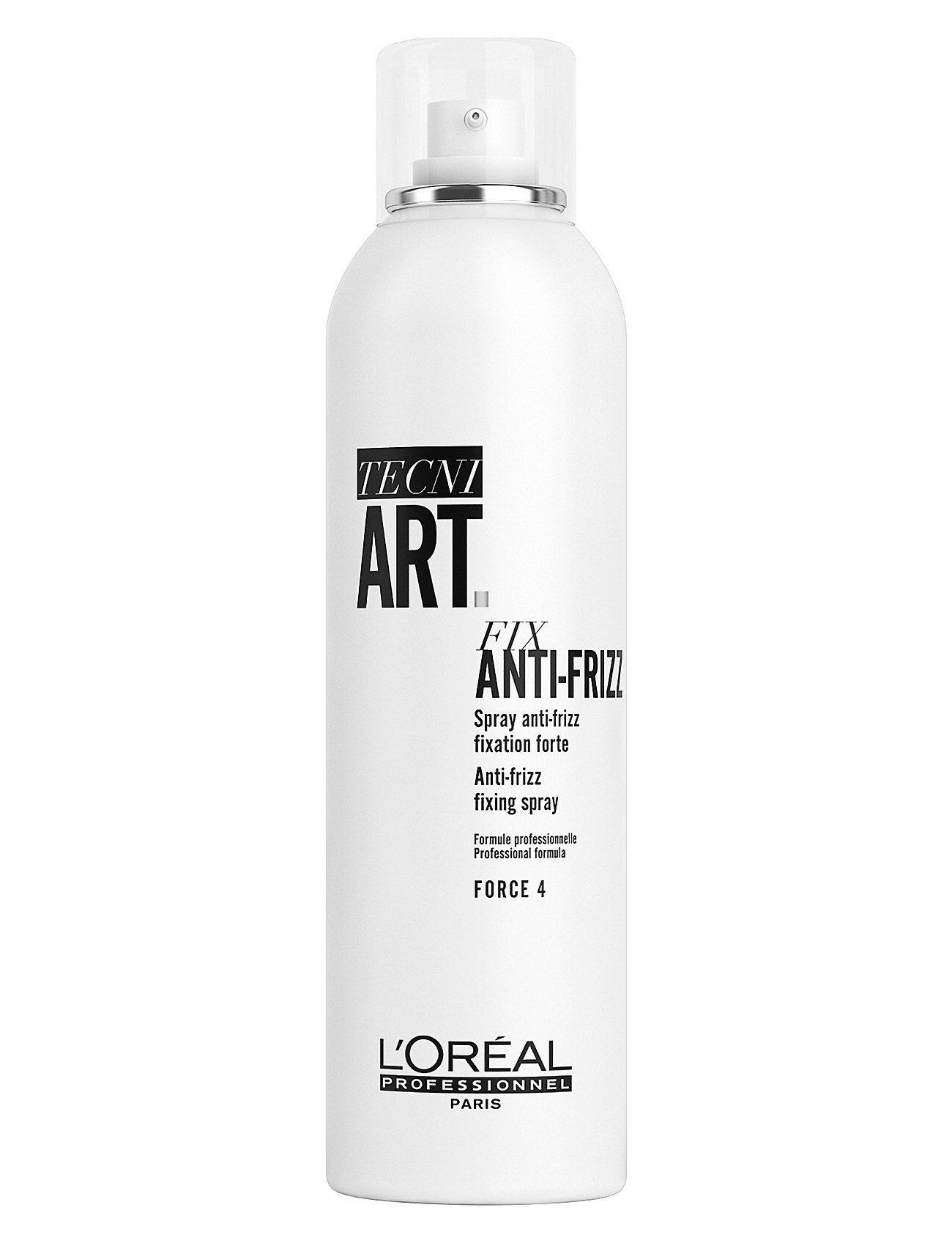 L'Oréal Professionnel L'oréal Professionnel Tecni.art Fix Anti-Frizz Spray 250ml, 250 ml, Nude, Styling > Hårspray Og Skum, Dame
