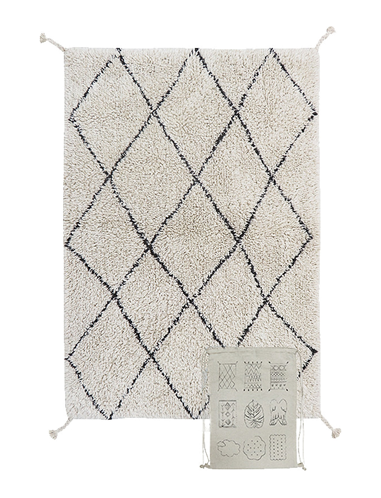 Washable Rug Mini Bereber Beige Lorena Canals