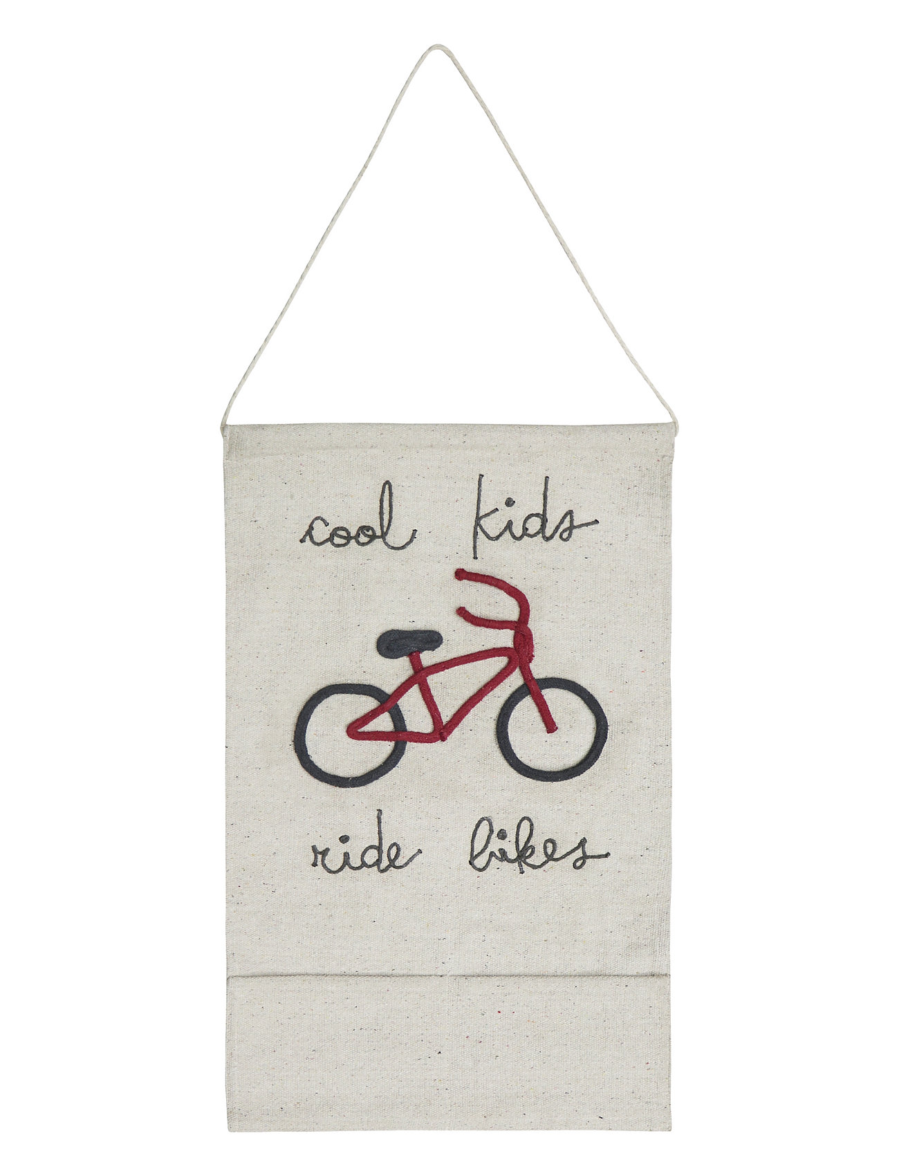 Wall Pocket Hanger Cool Kids Ride Bikes Home Kids Decor Wall Decors Multi/patterned Lorena Canals