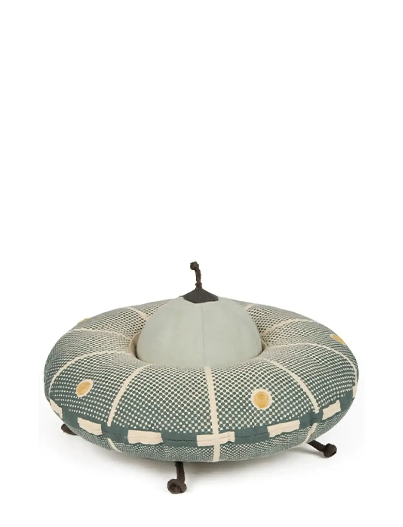 Lorena Canals Cushion Interactive Ufo, 35X 35 cm, Grey, Indretning Til Børn > Puder, Børn