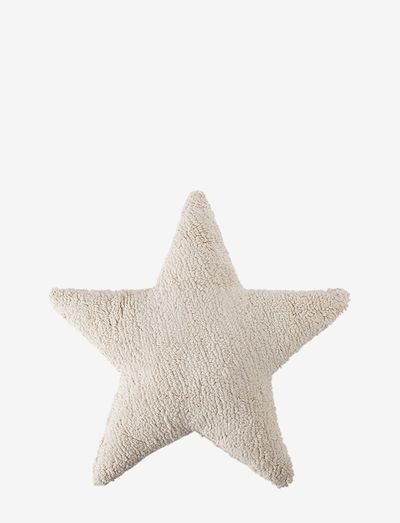 Cushion Star Blue - cushions - beige