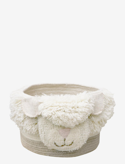 Baby Basket Bubbly Grey - storage baskets - sheep white, frosted rose, sandstone, almond frost