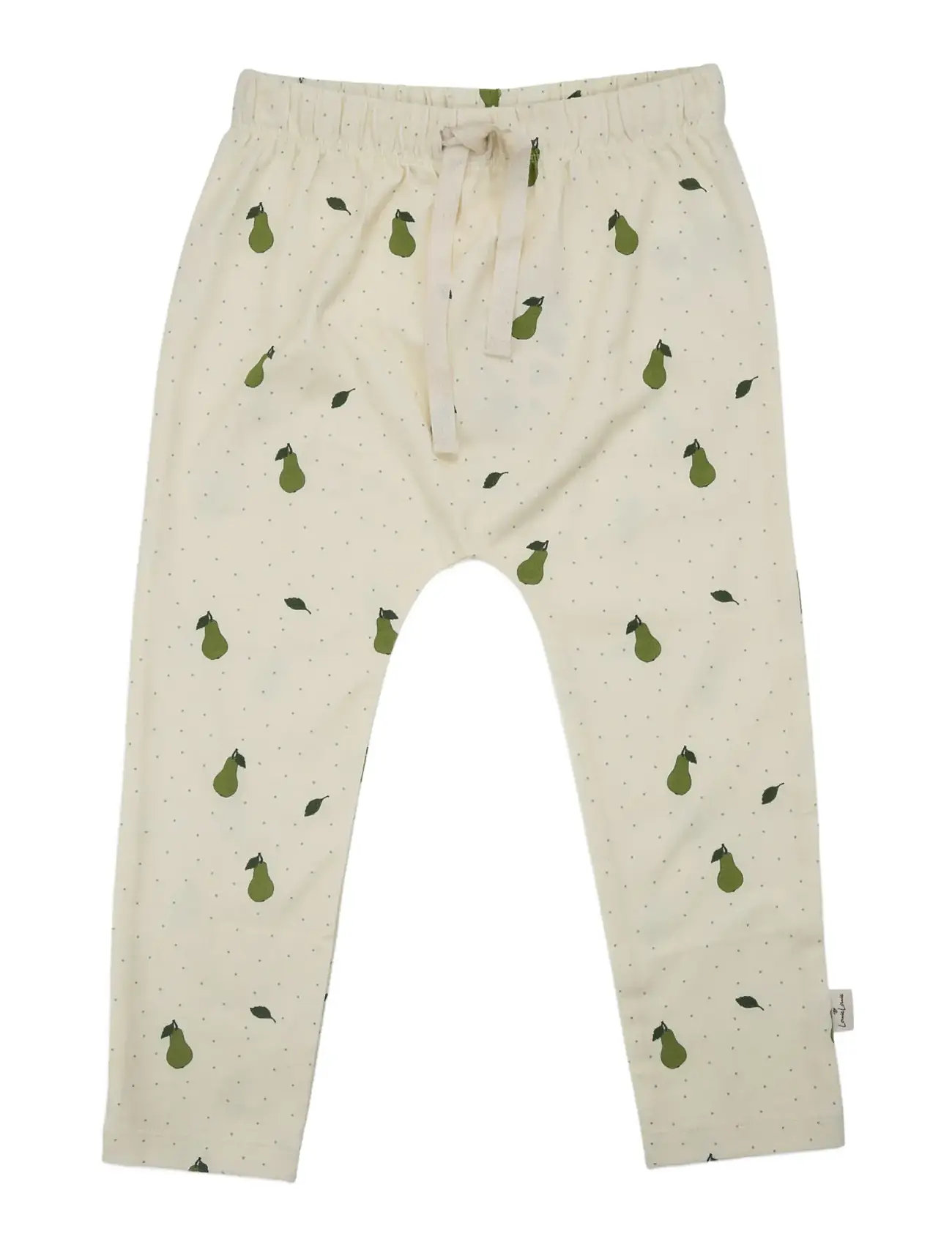 LouieLouie Sage Pants- Jersey, 80, Cream, Underdele > Bukser, Børn