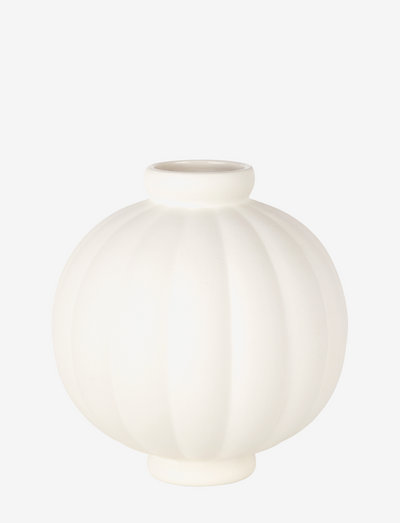 Ceramic Balloon Vase - vasen - raw white