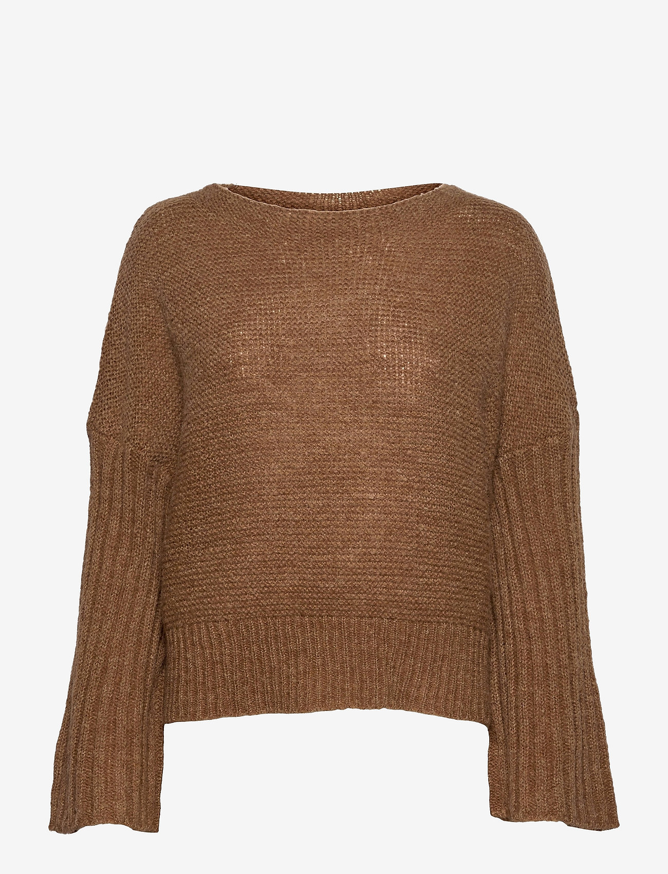 Lounge Nine - LNBaya Knit Loose Pullover - jumpers - toasted coconut - 0