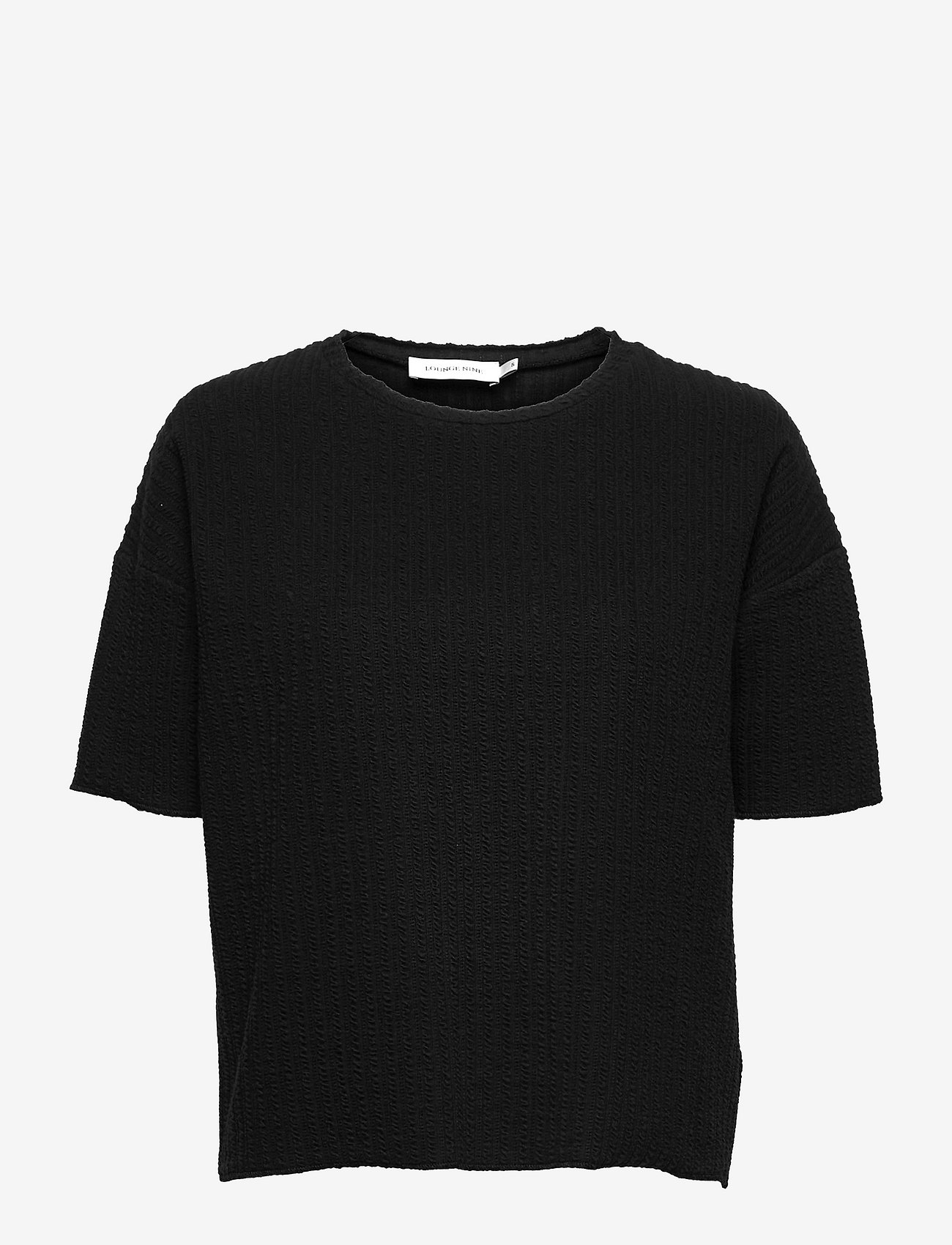 Lounge Nine - LNKylie T-shirt - t-shirt & tops - pitch black - 1