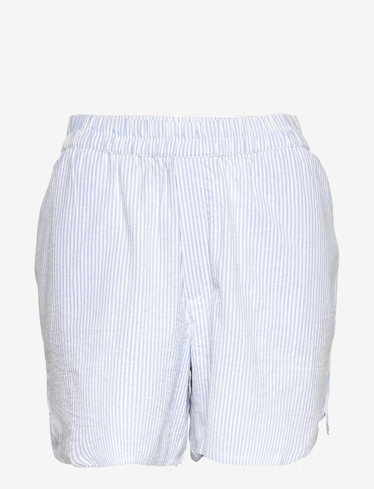 Lounge Nine - LNFlye Shorts - casual shorts - blue heron small stripe - 0