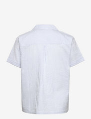 Lounge Nine - LNFlye SS Shirt - short-sleeved shirts - blue heron small stripe - 1