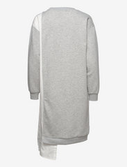 Lounge Nine - LNIced Sweat Dress - sweatshirt dresses - grey melange snow mix - 1
