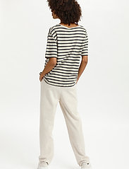 Lounge Nine - LNKya T-shirt - t-shirt & tops - striped sedona sage - 4