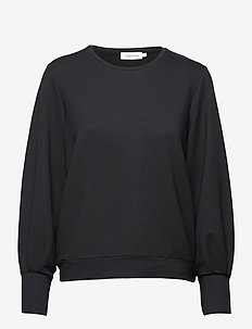 LNFinola Sweat Blouse - sweatshirts & hoodies - pitch black
