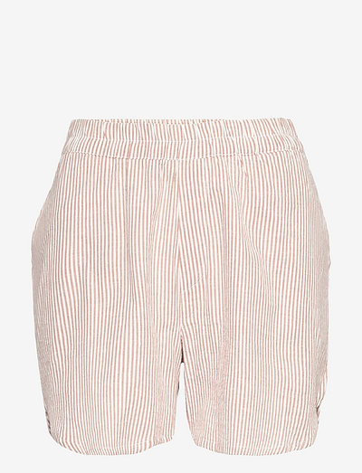 LNFlye Shorts - casual shorts - pecan brown stripe