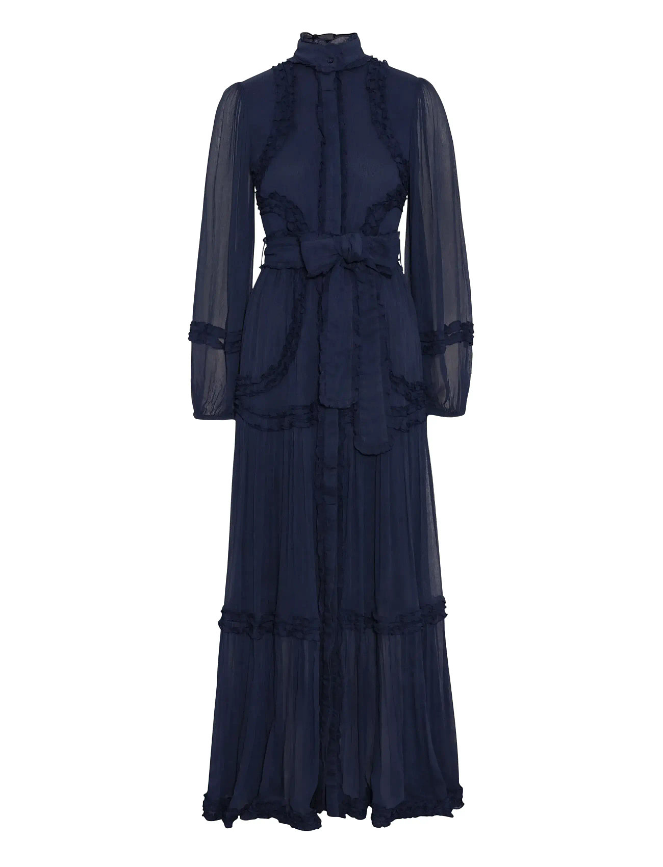 Love Lolina Violetta Maxi Dress, M, Navy, Kjoler > Maxikjole, Dame