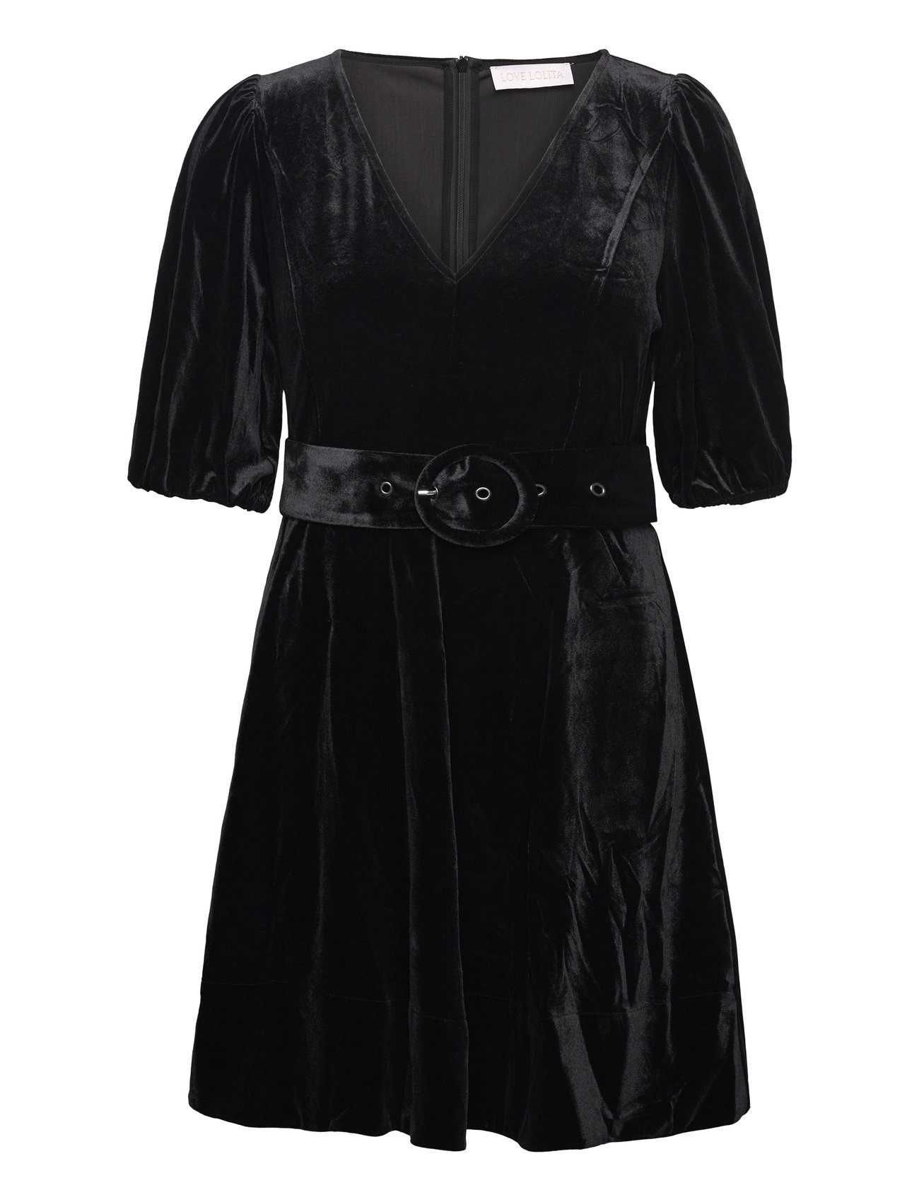 Benadotte Dress Kort Kjole Black Love Lolina